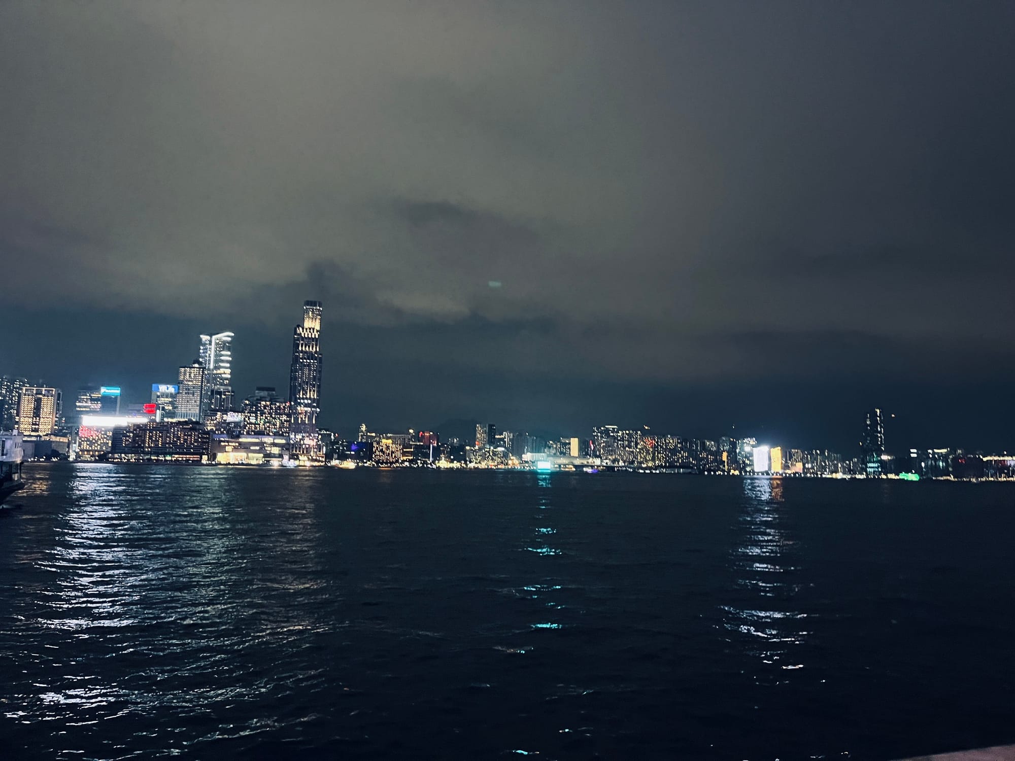 上个月人生首次去了香港